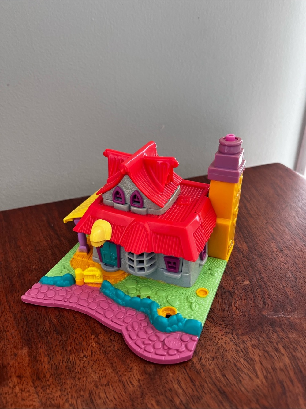Polly pocket light up kitty cat house Playhouse Toy works as is no people